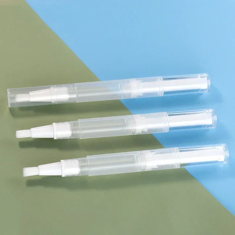 Stylos torsadés transparents