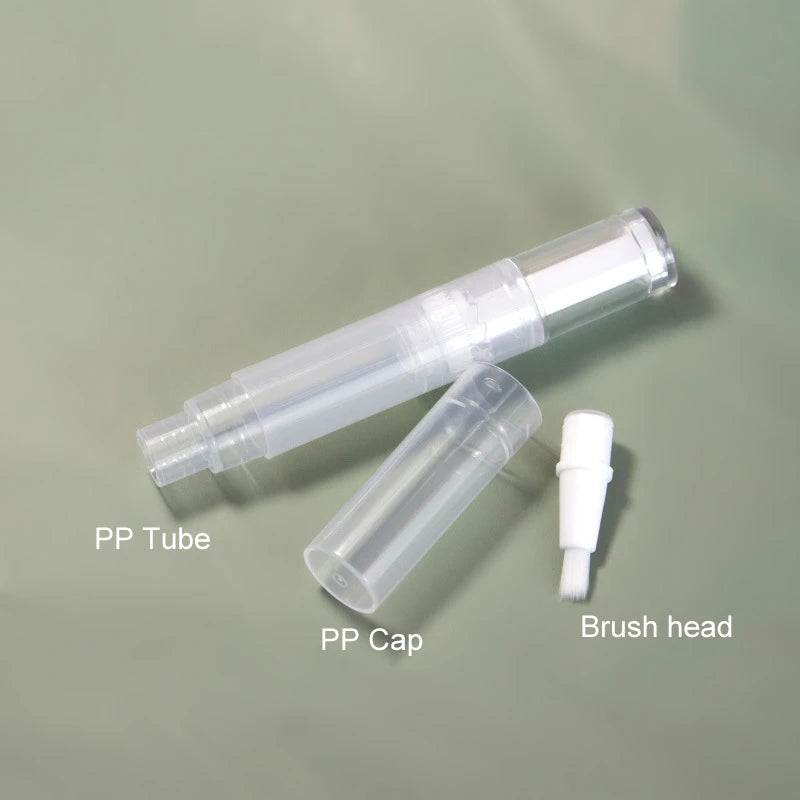 Stylos torsadés transparents